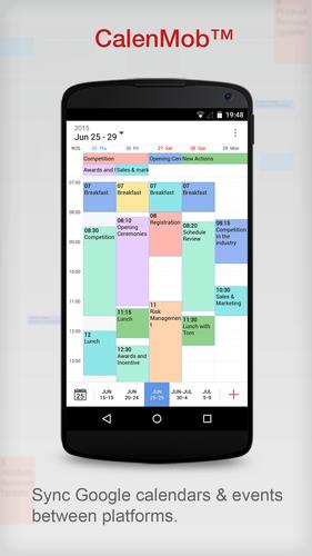 Calendar App by CalenMob