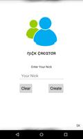 Nick Creator for MSN