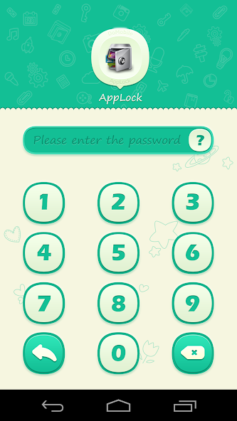 AppLock Theme Green