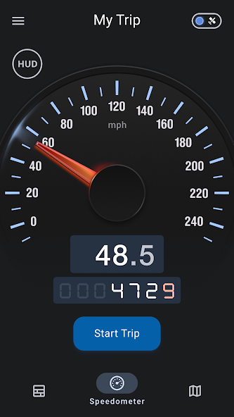 Speed Tracker. GPS Speedometer