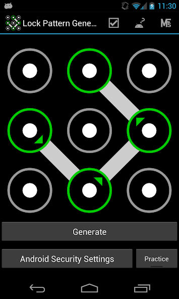 Lock Pattern Generator