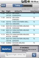 Beijing Airport Flight Board