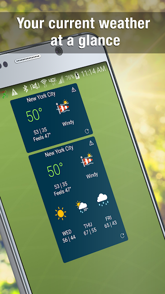 Weather Widget by WeatherBug