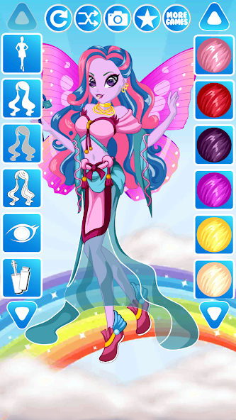 Pony Fairy Dress Up Game