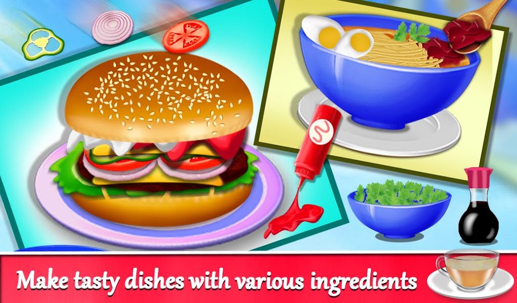 Cooking in Kitchen Food Games