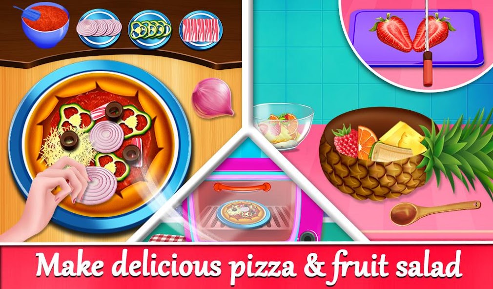 Cooking in Kitchen Food Games