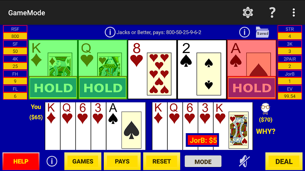 Play Perfect Video Poker Lite