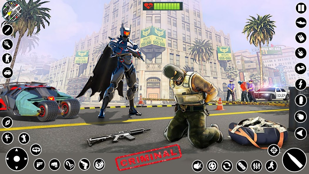 Bat Superhero Man Hero Games