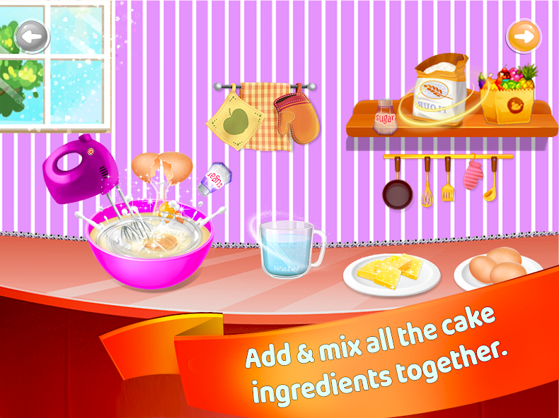 Cake Maker Cooking Chef Games