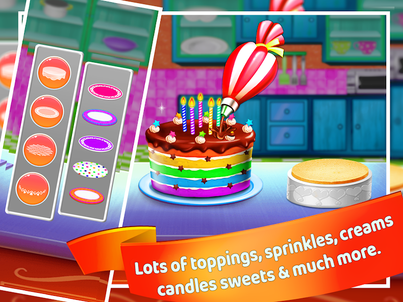 Cake Maker Cooking Chef Games