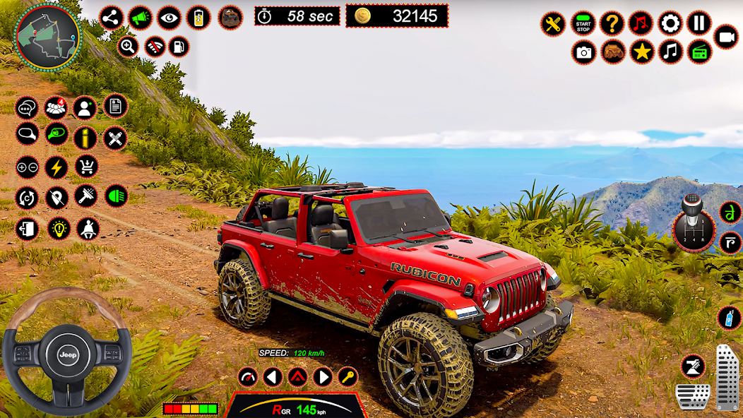 4x4 Jeep Driving Offroad Games