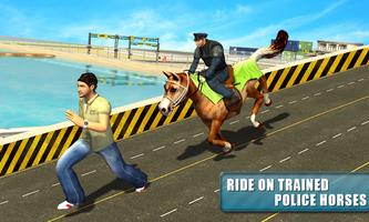 Police Horse Crime City Chase