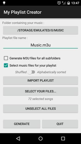 My Music Playlist Creator