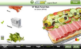 Subway Ordering for California