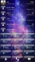 Dialer Theme GlassGalaxy drupe