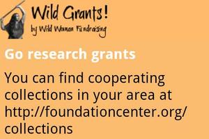 Wild Grants! Fundraising App