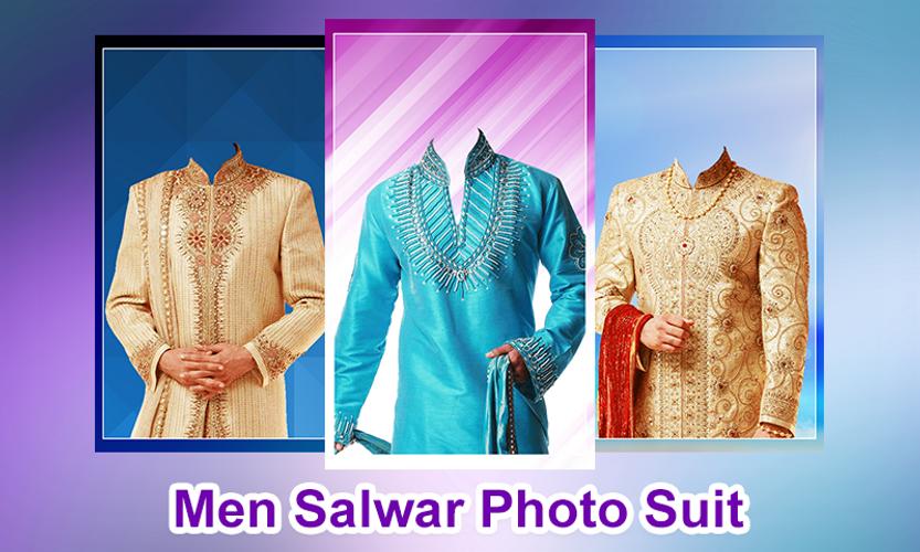 Men Salwar Photo Suit