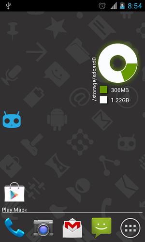 SD Card & Drive Storage Widget