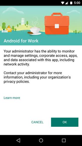 Android for Work App