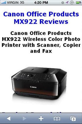 MX922 Color Printer Reviews