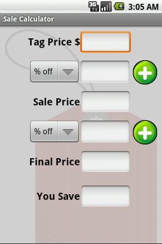 Sale Price Calculator