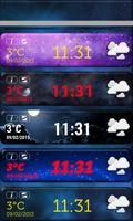 Midnight Clock Weather Widget