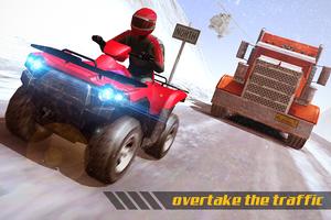 ATV Quad Bike Frozen Highway