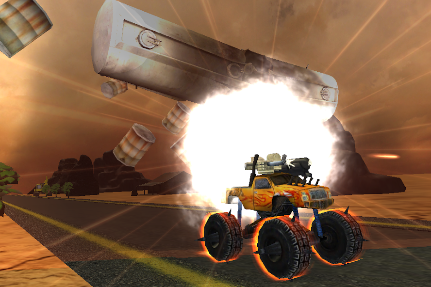 Crazy Monster Truck Fighter -