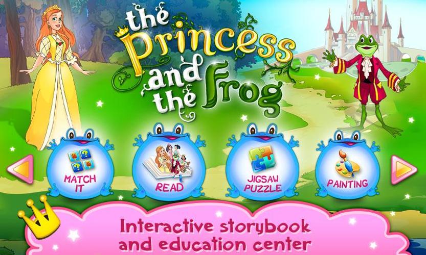 Princess & Frog book for kids