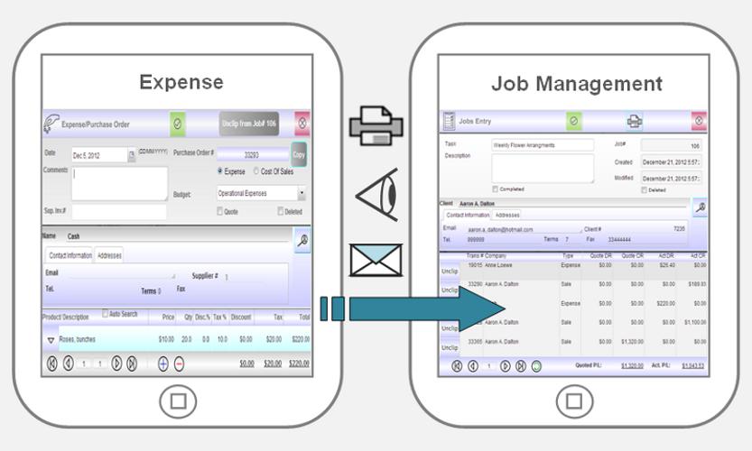 job costing ebankbooks