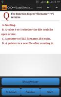C/C++ Questions and Answers