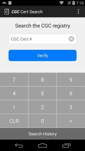 CGC Cert Search