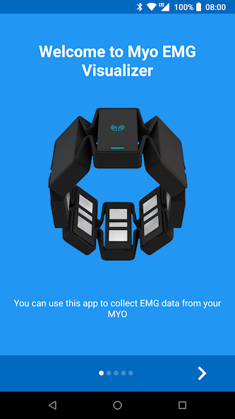 Myo EMG Visualizer