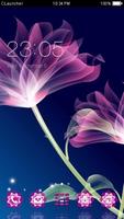 Neon Flower Theme C Launcher