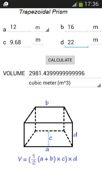 Volume Calculator