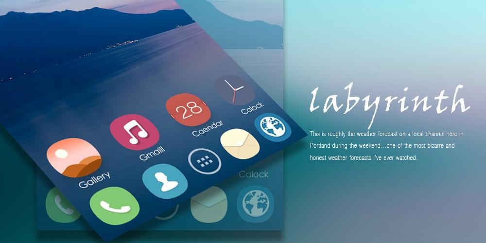Labyrinth GO Launcher Theme