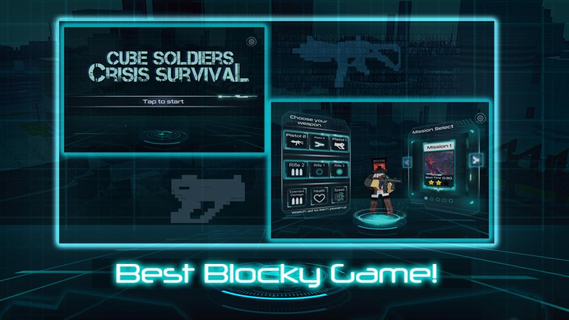 Cube Soldiers: Crisis Survival