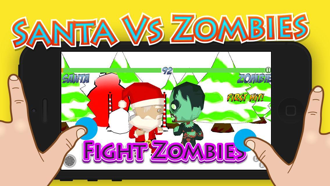 Santa vs Zombies Fight War 3D