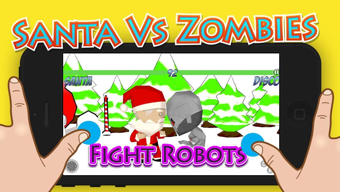 Santa vs Zombies Fight War 3D