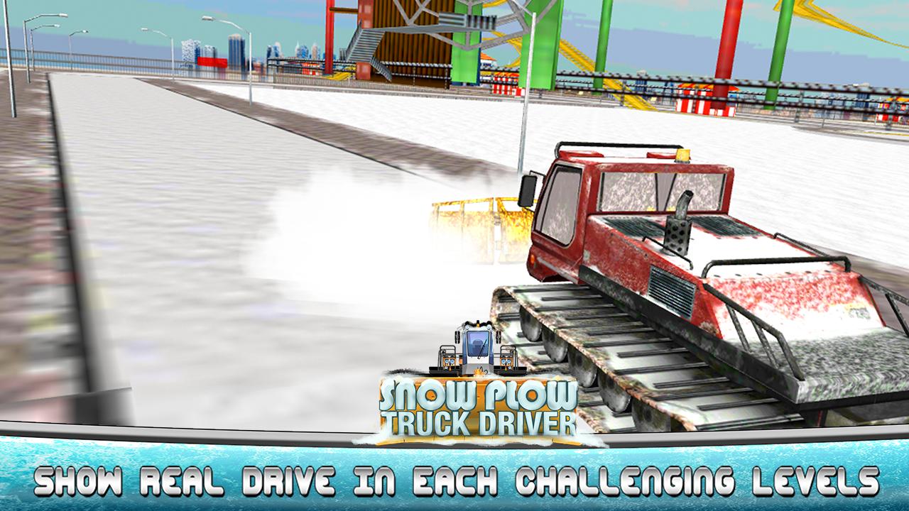 Snow Plow Truck Driver 3D