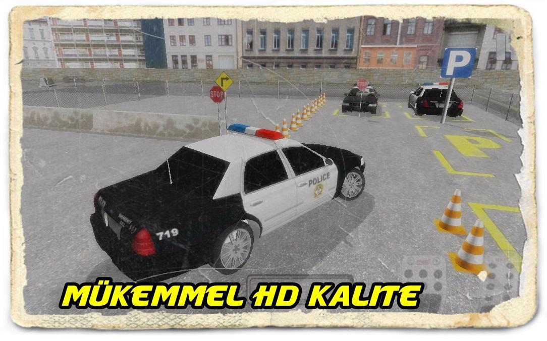 Police Car Park Challenge 3D