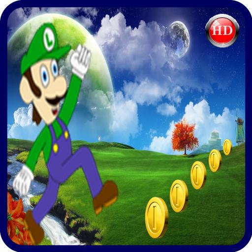 Temple Luigi Run Surf