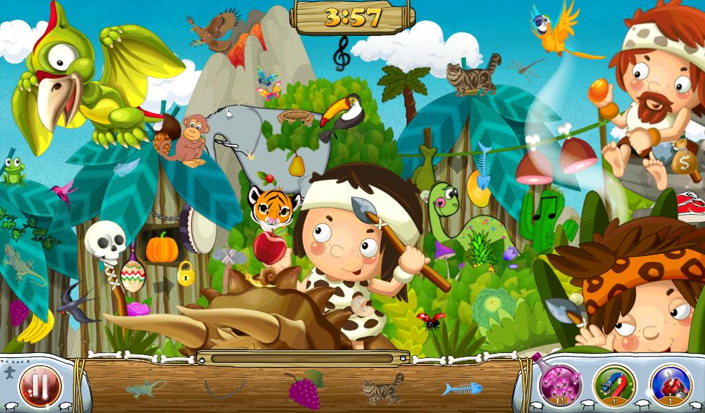 Hidden Objects Prehistoric