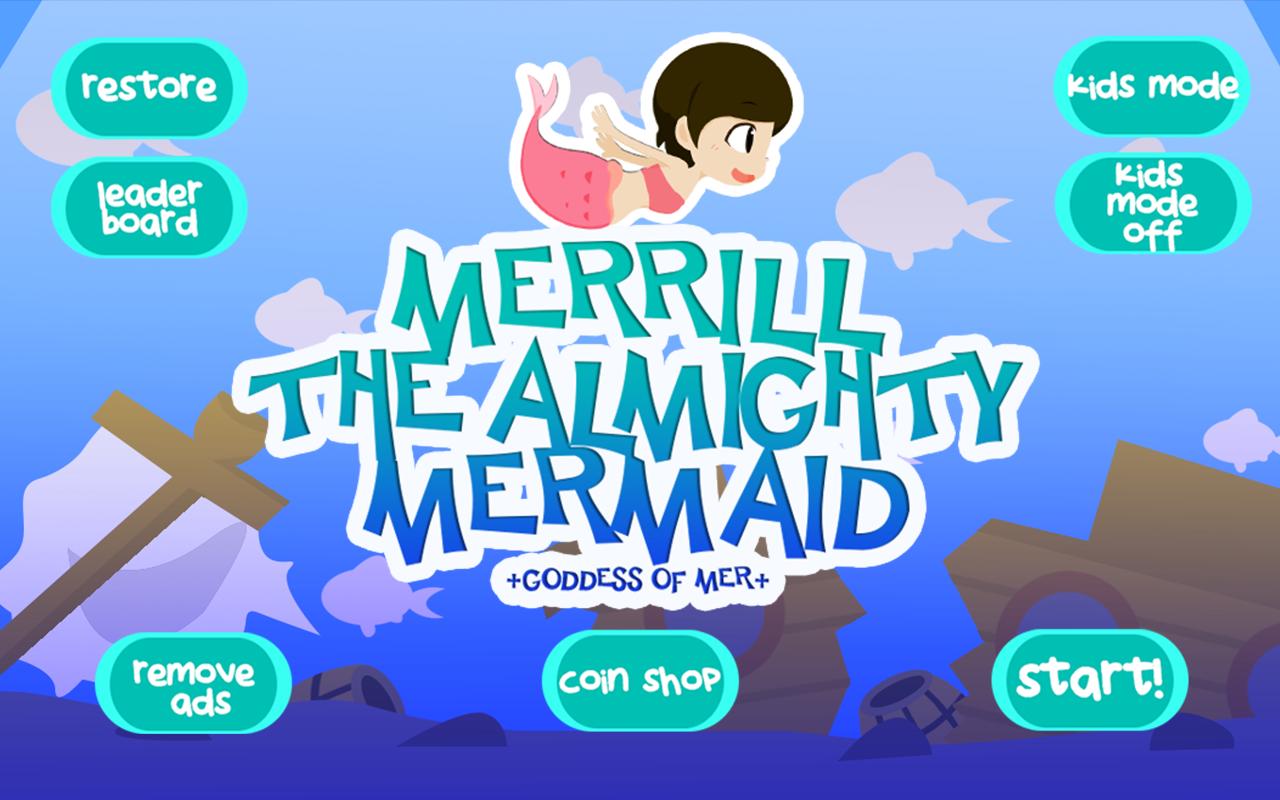 Merrill the Almighty mermaid