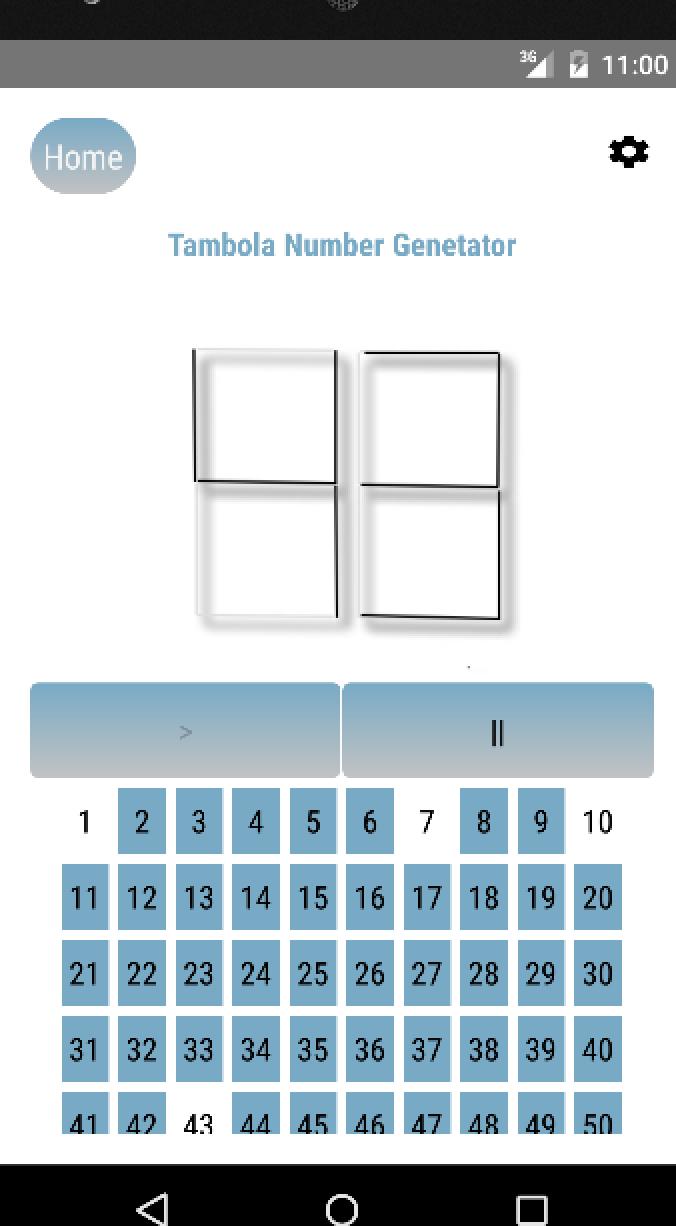 Housie/Tambola Number Picker