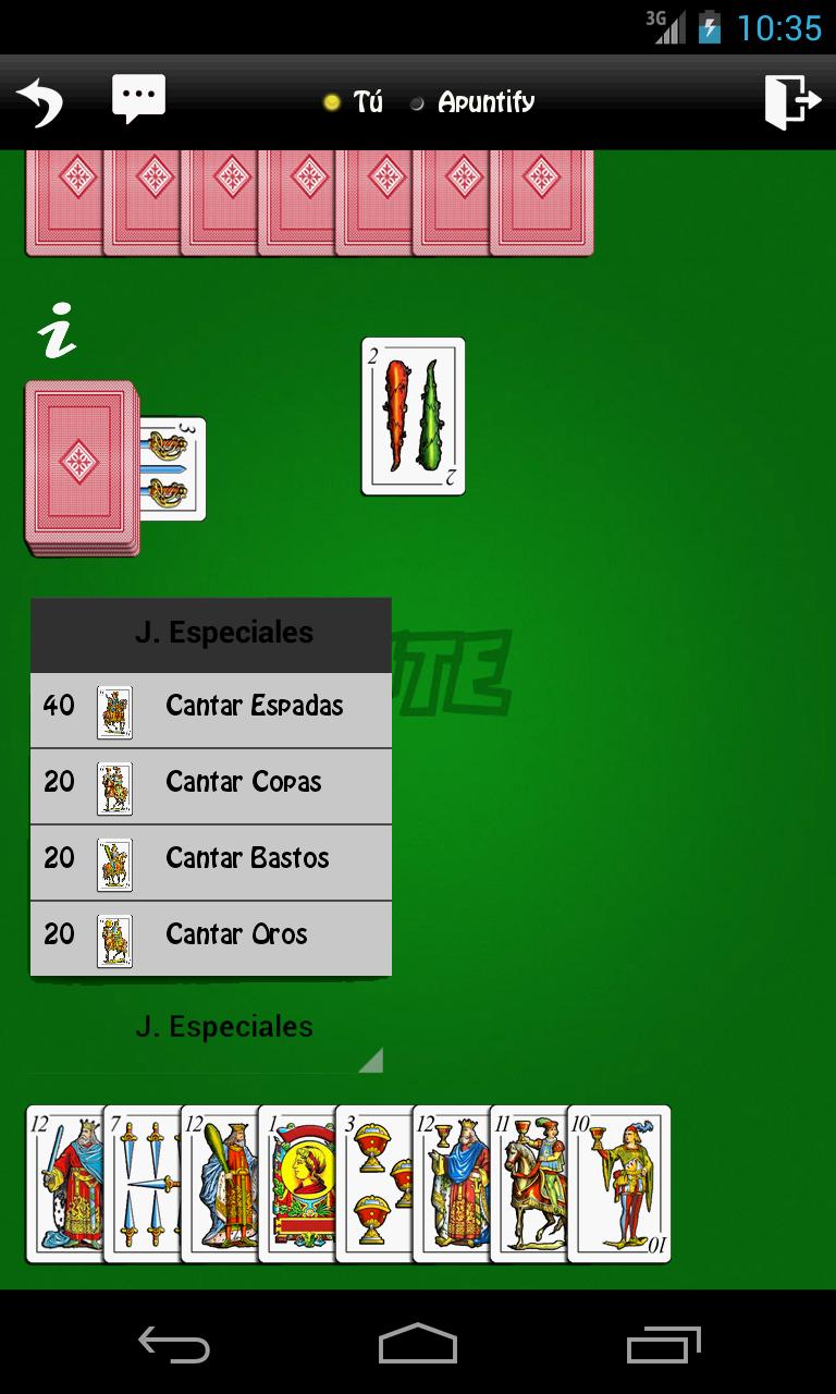 Cartados (Cartas para dos)