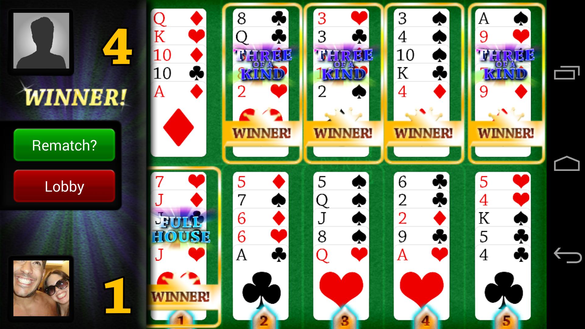 High 5 Poker Game