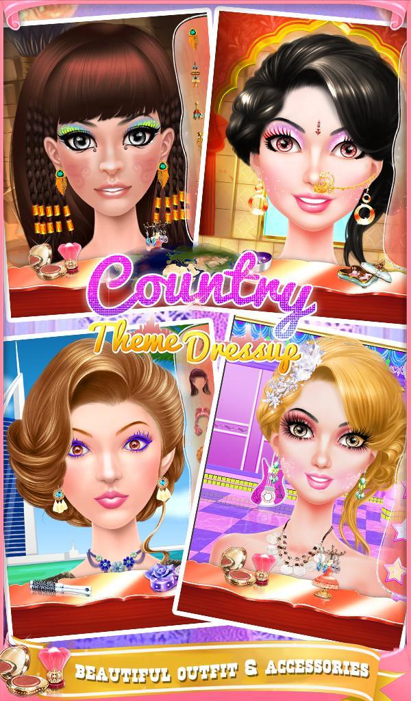 Country Theme Makeup Dressup