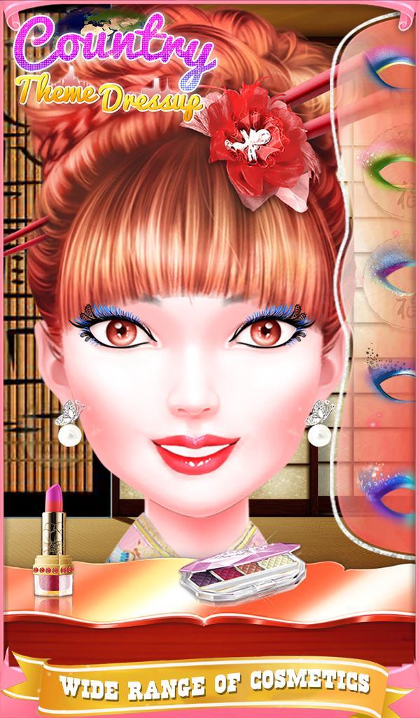 Country Theme Makeup Dressup