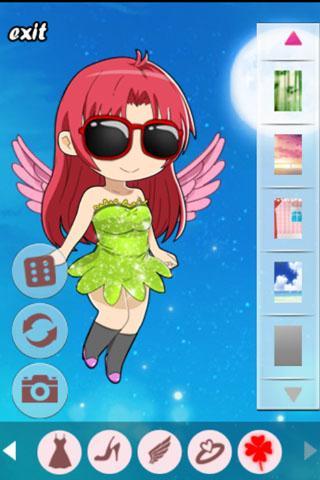 Anime Dress Up : Lovely Fairy